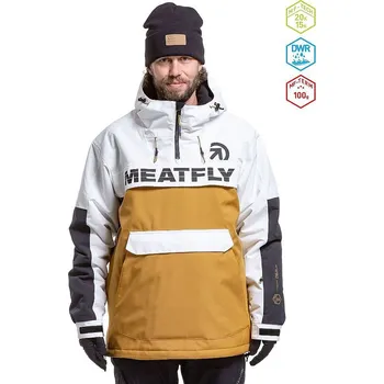 Sportovní oblečení bunda Meatfly Zenith - Wood/White L
