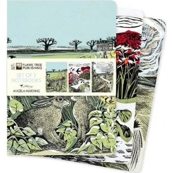 Cizojazyčná kniha Angela Harding: Landscapes Set of 3 Standard Notebooks