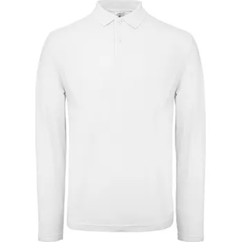 Pánská košile B&C Pánská polokošile s dlouhým rukávem PUI12 White M