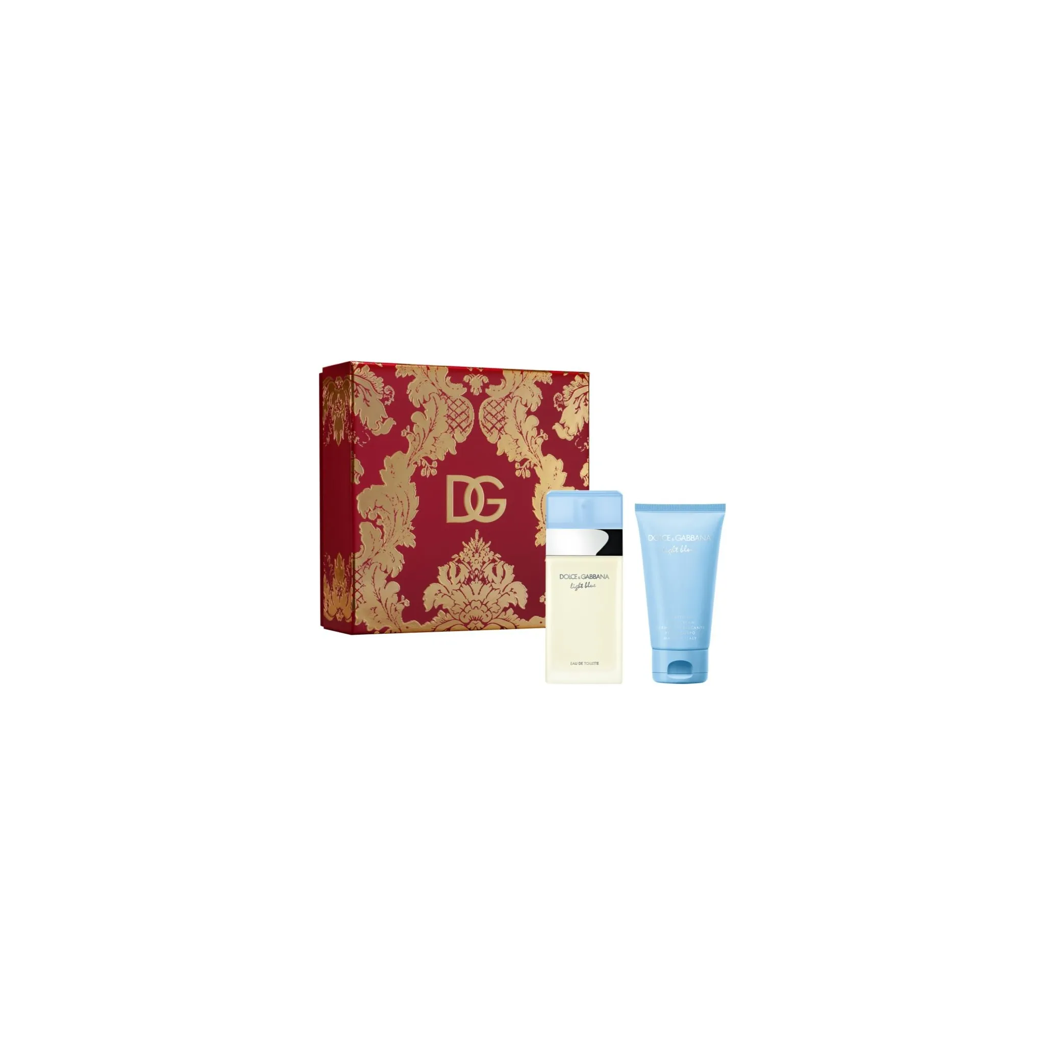 Fotografie 1 - Dámský parfém Dolce & Gabbana Light Blue W EDT 50 ml + tělové mléko 50 ml