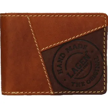 Peněženka Pánská kožená peněženka Lagen 511451 hnědá