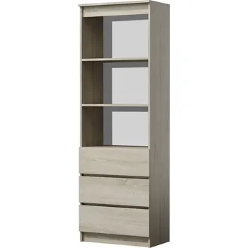 Knihovna Nábytek PEGAS s.r.o. Regál MOLY 60, Dub sonoma