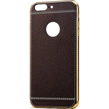 Pouzdro na mobilní telefon Beweare Silikonovo-koženkový kryt na Huawei P10 Lite - hnědý