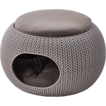 Pelíšek pro psa Curver Knit bouda