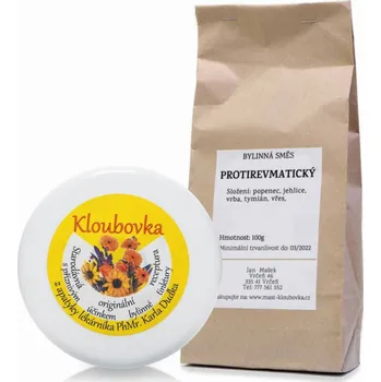 Bylinná léčivá mast Akce 1+ čaj