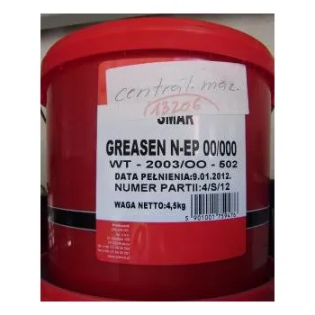 Plastické mazivo Mazivo centr.maz. N00-000 EP 8kg 13206