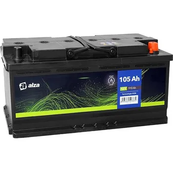 Autobaterie ALZA AGM 105 Ah, 12 V
