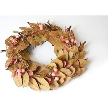 Věnec Věnec sušina, s bobulemi, 28 cm