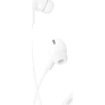 Sluchátka Hands Free XO-EP73, USB Typ C, s mikrofonem, barva bílá