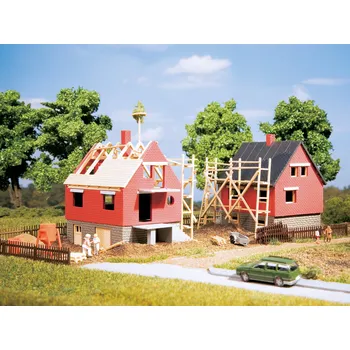 Modelářství Rodinné domky rozestavěné H0/TT - Auhagen 12215