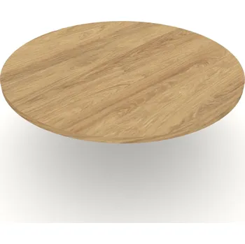 Stolová deska stolová deska kruhová dub Hickory přírodní Průměr: ø 400 mm, Tloušťka: 18 mm
