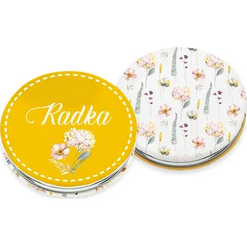 Kosmetické zrcátko Nekupto Kapesní zrcátko se jménem - Radka