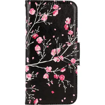 Pouzdro na mobilní telefon Pouzdro Samsung A34 knížkové Noční květy (kryt neboli obal na Samsung A34)