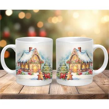 Hrnek 330ml, PERNÍČEK A CHALOUPKA, cena za 1 ks