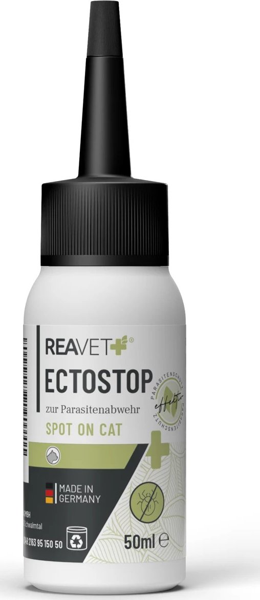 REAVET EctoStop Spot na obranu koček proti parazitům (50 ml)