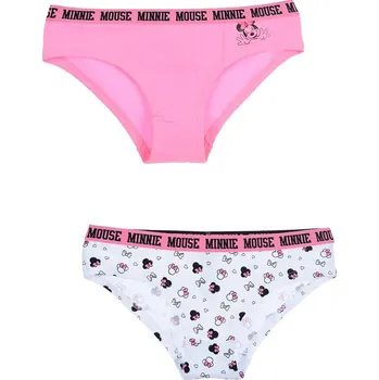 Kalhotky Minnie Mouse dámská sada 2 ks kalhotek Velikost: M