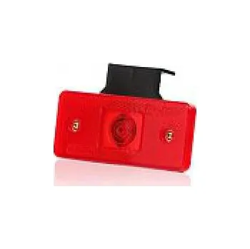 Přídavný světlomet Poziční světlo červené LED 12/24V s držákem 6976
