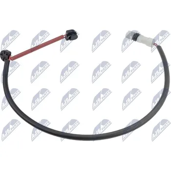 Brzdová destička Výstražný kontakt, opotřebení obložení NTY HCZ-VW-011