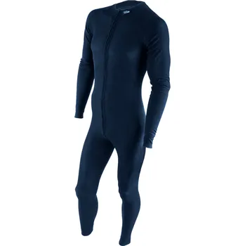 Pánské termoprádlo AGTIVE COOL NANO ribano jednodílné tmavě modrá S