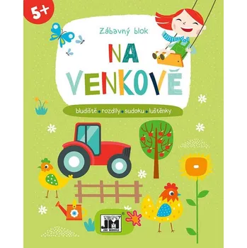 omalovánky Zábavný blok Na venkově