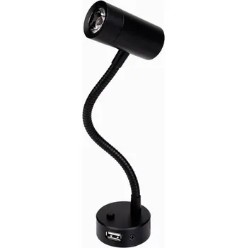 Cyklosvítilna LED světlo Černá