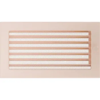 Krbová obestavba Krbová mřížka 17x30 BASIC krémová s žaluzií