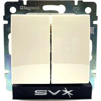 vypínač LEGRAND Valena vypínač č.5 béžový 71x71x37mm