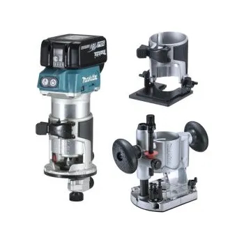 Frézka Makita DRT50RTJX2 Aku kombinovaná frézka s příslušenstvím Li-ion LXT 18V/5,0Ah
