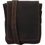 Pánská kožená taška přes rameno Greenwood Petr - hnědá