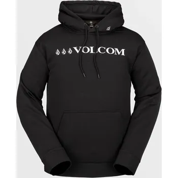 Pánské oblečení VOLCOM mikina - Core Hydro Fleece Black (BLK) velikost: M