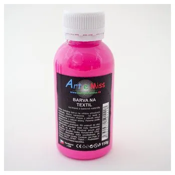 Výtvarná barva ARTEMISS Barva na tmavý textil 110g, světlá modrá