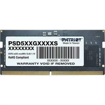 Operační paměť Patriot Signature Line/SO-DIMM DDR5/32GB/4800MHz/CL40/1x32GB PSD532G48002S