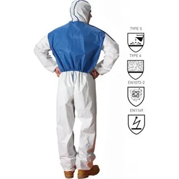 Jednorázový oděv Procera OCHRANNÝ CELOTĚLOVÝ OBLEK LAKELAND MICROMAX NS COOL - 1 ks Velikost: M