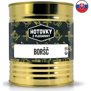 Hotové jídlo Hotovky z plechovky Boršč v plechovce Velikost: 800 ml