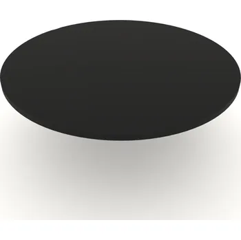 Stolová deska stolová deska kulatá černá Průměr: ø 700 mm, Tloušťka: 18 mm