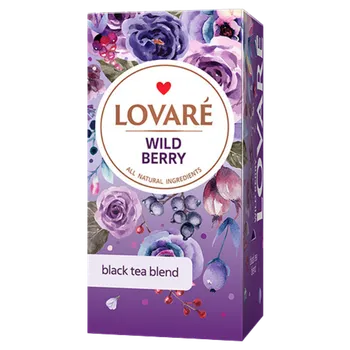 Čaj LOVARÉ Wild Berry 24ks - černý čaj