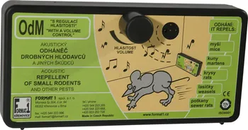 Odpuzovač zvířat Format 1 OdM akustický odpuzovač s regulací hlasitosti