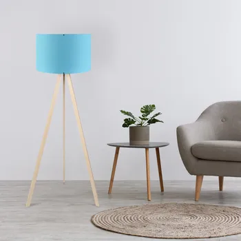 Stojací lampa ASIR Stojací lampa AYD 63 modrá krémová nezobrazovat