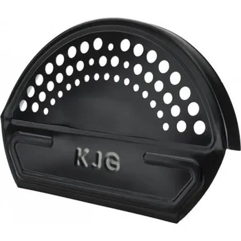 Čelo hřebenáče větrací, intenzivně černé RAL 9005 lesklé