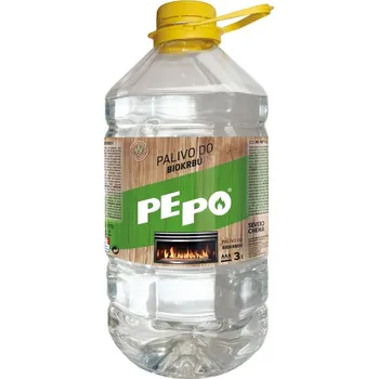 Podpalovač PE-PO Palivo PE-PO® do biokrbu 3 lit. biopalivo, biolieh, bioalkohol do krbu