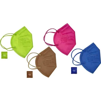 respirátor Moderní barevné respirátory proti virům 100ks