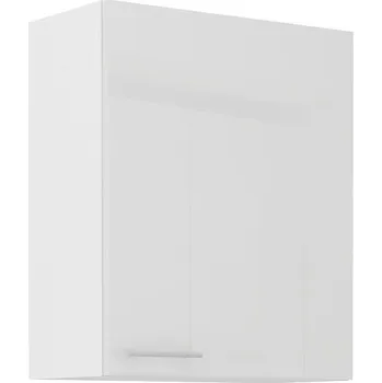 Kuchyňská skříňka 60 G-72 1F Horní skříňka LARA bílá lesk