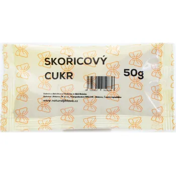 Přisada na vaření a pečení Natural Jihlava - Cukr skořicový s fruktózou - 50 g