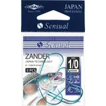 5ks - Háček Mikado Sensual Zander Modrá Velikost 1/0