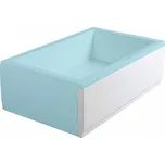 POLYSAN - DEEP PLAIN čelní panel 100x36cm, pravý 83631