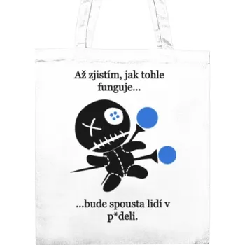 Nákupní taška Nákupní taška unisex s potiskem Voodoo taška