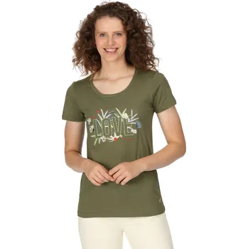 Dámské tričko Dámské bavlněné tričko Regatta Filandra VII zelená 36