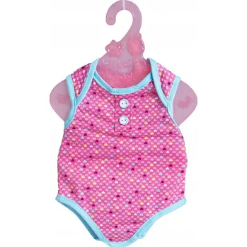 Panenka MADE Oblečení pro panenky 42 cm Růžová se srdíčky