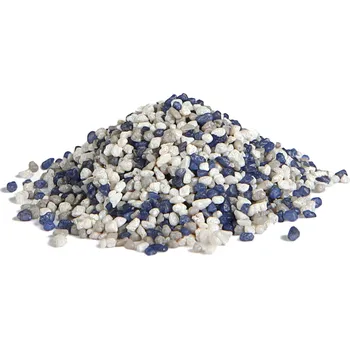 Omítka Herman Vícebarevný marmolit - Modrobílý svět Hmotnost: 25 kg, Zrnitost: Střednězrnný (1.5 - 2.0)