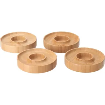 Bambusový stojan na vajíčka - 4 ks